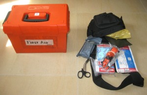 Vehicle first aid kit